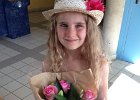 2016 juin - Maelie, des fleurs pour Fanny
